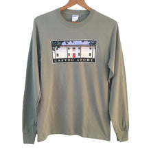 Load image into Gallery viewer, Unisex Long Sleeve Shirt - Castro Adobe Stonewash Green