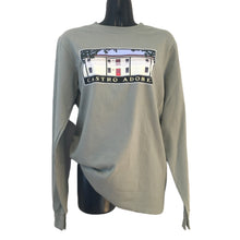 Load image into Gallery viewer, Unisex Long Sleeve Shirt - Castro Adobe Stonewash Green