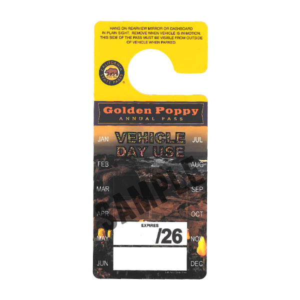 California Golden Poppy Annual Pass