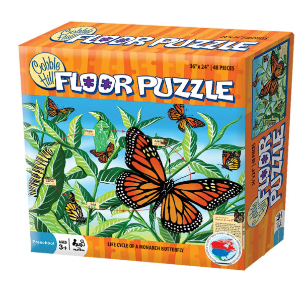 Monarch Life Cycle Floor Puzzle