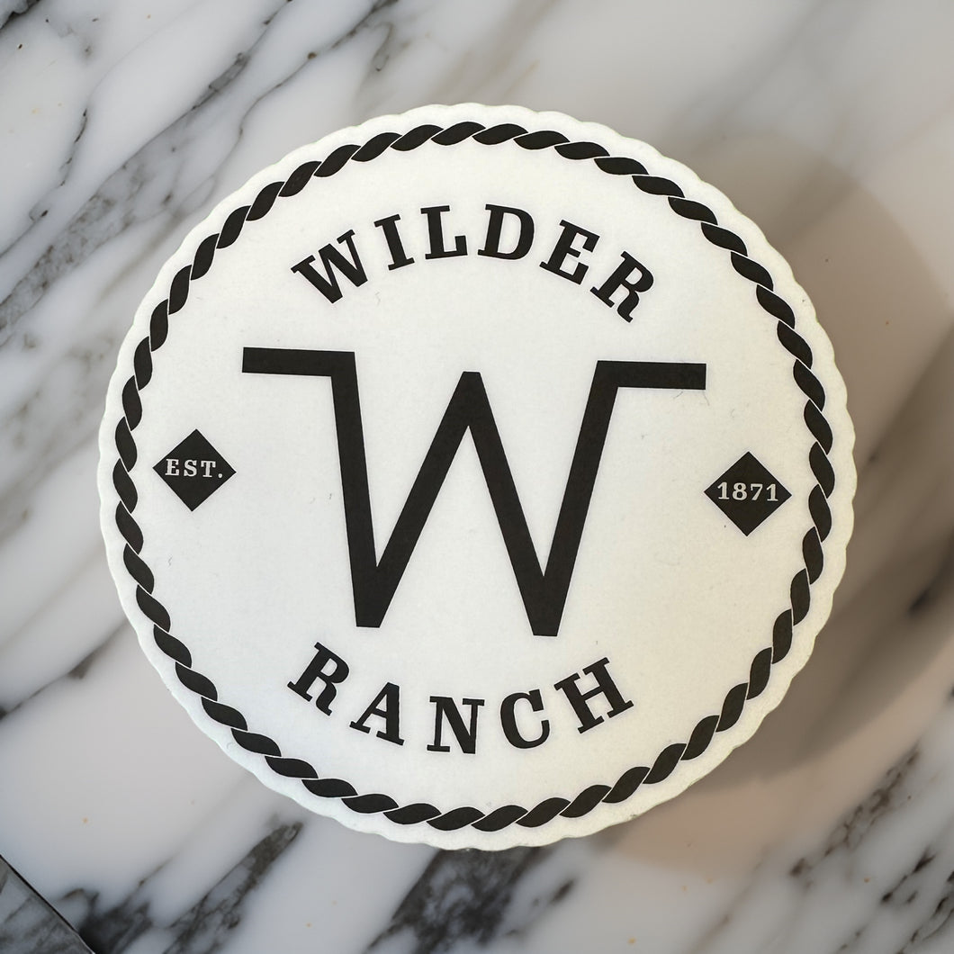 Wilder Ranch Brand Sticker