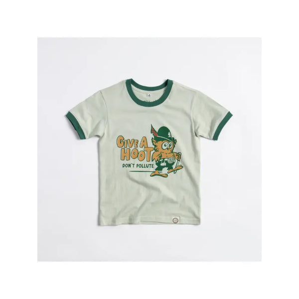 Give a Hoot! Don't Pollute! Kids T-Shirt