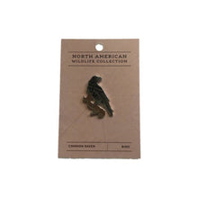Load image into Gallery viewer, Wildlife Pin - Raven
