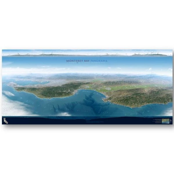 Map - Monterey Bay Panorama