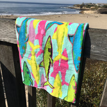 Load image into Gallery viewer, Shark Beach Towel
