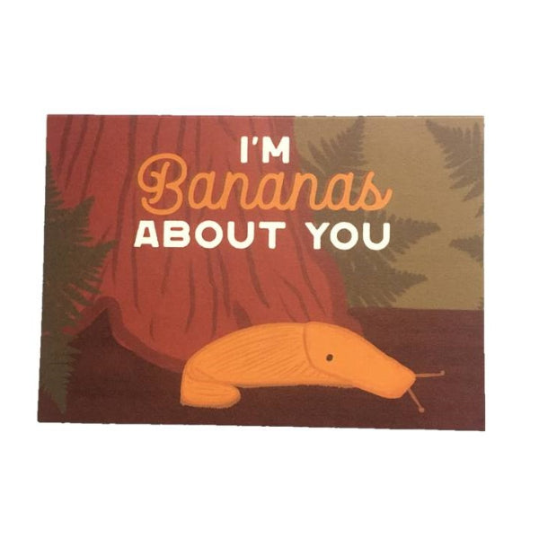 Bananas About You Greeting Card