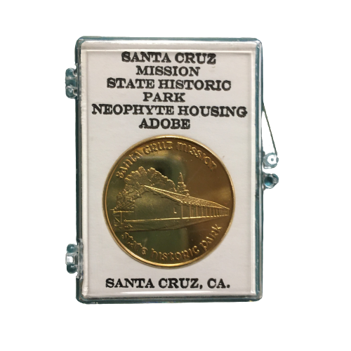 Santa Cruz Mission State Historic Park Souvenir Coin