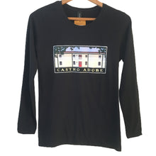 Load image into Gallery viewer, Long Sleeve Castro Adobe Shirt - Black, Fitted Cut (Michael Schwab)
