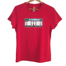 Load image into Gallery viewer, Castro Adobe Ladies Cut T-shirt - Red (Michael Schwab)
