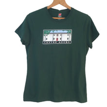 Load image into Gallery viewer, Castro Adobe Ladies Cut T-shirt - Forest Green (Michael Schwab)
