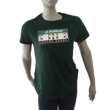 Load image into Gallery viewer, Castro Adobe Ladies Cut T-shirt - Forest Green (Michael Schwab)
