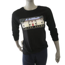 Load image into Gallery viewer, Long Sleeve Castro Adobe Shirt - Black, Fitted Cut (Michael Schwab)
