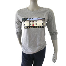 Load image into Gallery viewer, Long Sleeve Castro Adobe Shirt - Heather Grey, Fitted Cut (Michael Schwab)
