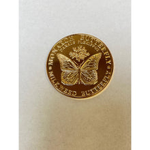 Load image into Gallery viewer, Monarch Butterfly Souvenir Coin
