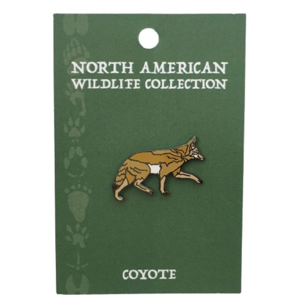 Wildlife Pin - Coyote