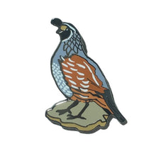 Load image into Gallery viewer, Wildlife Pin - California Quail
