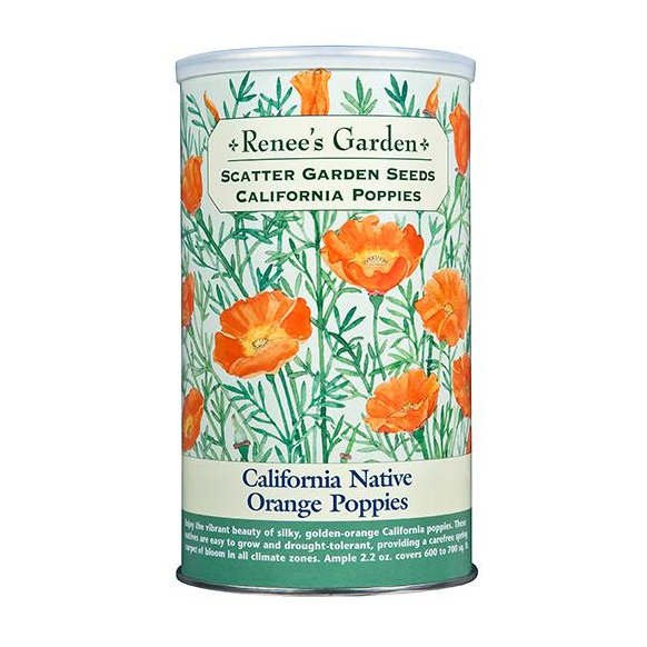 Scatter Can - California Native Poppy Seeds