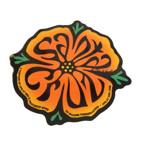 Sticker - Santa Cruz Poppy