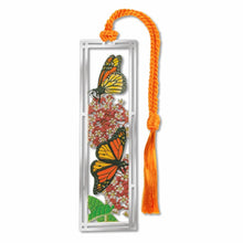 Load image into Gallery viewer, Metal Bookmark - Monarch and Milkweed
