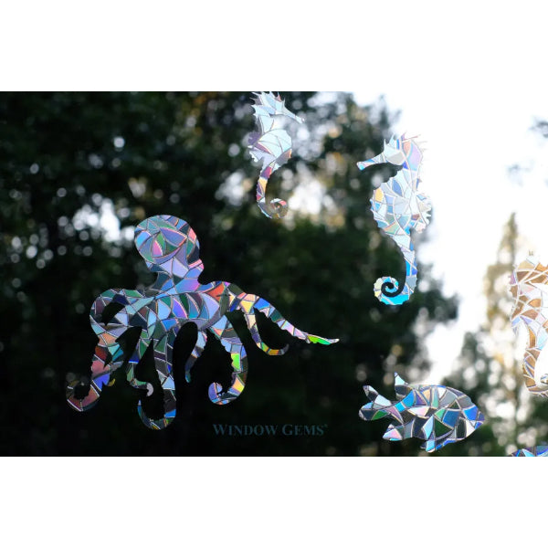 Ocean Creature Window Gems