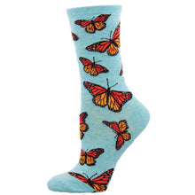 Load image into Gallery viewer, Monarch Butterfly Socks
