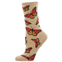 Load image into Gallery viewer, Monarch Butterfly Socks
